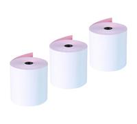 3 Rouleaux Ruban de Caisse Papier Reçu 3 Double Couche Offset | Conservation Longue Durée, Résistance à Décoloration, Impression Nette et Lisible, pour Restaurants et Caisse