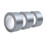 3 rouleaux Ruban Pare Vapeur pour Membrane de Toiture, 50mm×20m Ruban Adhesif Resistant a l Eau, Bande Adhésif Flexible Haute Performance pour Freins Vapeur et Traversin de Toit