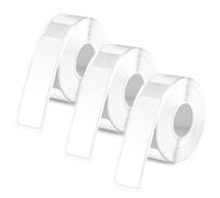 3 Rouleaux Ruban pour Étiqueteuse pour Phomemo D30, 12x40mm Ruban d'Étiquettes Auto-Adhésif Papier Thermique Autocollant Étiquettes Thermiques pour Bureau Maison École (Blanc)