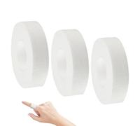 3 Rouleaux Strap Sport, Tape pour Doigt avec Adhésif Extra Fort Tape pour l'escalade Ruban Adhésif Sport Bande Strap Doigt Déchirable pour Escalade Volleyball Musculation(Blanc)