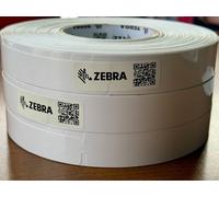 3 Rouleaux Zebra Z-Bande Bracelets ZBAND1 2.5cm x 27.9cm 530 Labels/Rouleau 1590