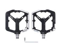 3 roulements pédales en Aluminium léger en Aluminium Universal Anti Slip Bicycle Pédales pour Mountain Road Cycle Durable Stable Riding Support Easy Installation 2 Pack