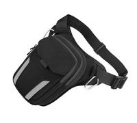 3. Sac banane unisexe résistant aux éclaboussures pour moto, cyclisme, escalade, randonnée, accessoires de navette, Couleur réfléchissante