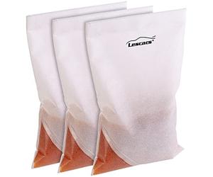 3 sachets absorbeurs dhumidité avec granulés à sécher [Lescars]