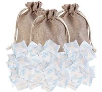 3 sacs dabsorbeurs dhumidité réutilisables avec 25 capsules de gel de silice [Sichler Haushaltsgeräte]