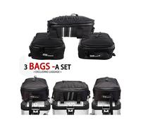 (3 sacs - un ensemble) Nouveau sac étanche top case sacoches sac valise bagages sacs pour BMW