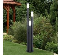 3-Säulen Support de Lampe Jardin Véranda Spot pour Extérieur Inox Anthracite