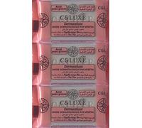 3 Savons Masque Dermaceluxe, savon anti acné, à l'huile de nigelle BIO et tea tree 100% végétal: peaux grasses et acnéiques, antibactérien, antifongique :lot de 3 savons de 100 gr.