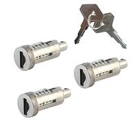 3 serrures compatibles pour Renault R4 (4L), R6, R12, R15 et R17 (1961-1992) avec double de clés | 7700514510 | 7700547887