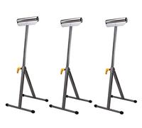 3 Servantes d’atelier à rouleaux en acier