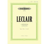 3 sonatas for two violins op.3 nos.2, 4, 6 violons