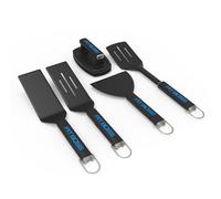 3 spatules nylon + brosse + racloir plancha Ultimate