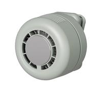 3-Speed Bladeless Fan - Rechargeable Mini Clip Fan, Hands-free Small Clip On Blower with Dual-Clip Design, USB Fast Charging, High-Capacity Battery, Compact Personal Blower for Travel Picnic Camping