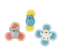 3 spinners sensoriels animaux blanc TU