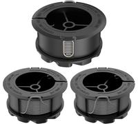 3 Spools of Replacement Cutting Line for Brushcutter,1.5mm Diameter Wire,Replacement Spools f016800570,Compatible with Bosch Universal GrassCut 18/18-26/18-260