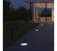 3 Spots Solaires encastrables SOLPOOL 100LM 3