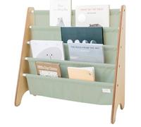 3 Sprouts - Bibliothèque Enfant en Bois - Rangement Livres et Jouets - Étagère Montessori - Vert