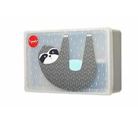 3 Sprouts Boîte Repas Enfant Silicone, Lunch Box Compartimentée, Paresseux