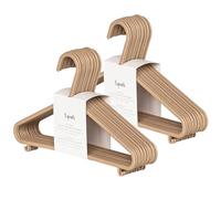 3 Sprouts Cintres Bébé Éco Paille de Blé, Lot de 30, Brun | 30 cintres, Paille de blé, Éco-responsable, Vêtements bébé/enfant, Bords arrondis, Placard, Lot de 30
