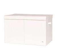 3 Sprouts - Coffre à Jouets Enfant - Boîte de Rangement Idéale pour Chambre et Salle de Jeux - Crème
