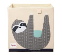 3 Sprouts Cube de rangement en tissu Paresseux