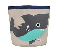 3 Sprouts Grand Panier Rangement Enfant, Jouets et Linge, Requin | Grand panier, Jouets et linge, Chambre enfant, Rangement souple, Pliable, Design animalier