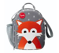 3 Sprouts - Lunch Bag Enfant - Glacière Enfant Avec Design Animaux - Petit Sac Lunch Isotherme Bébé - Pochette Isotherme Repas - Renard