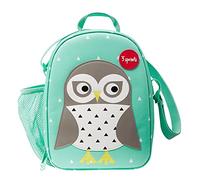 3 Sprouts - Lunch Bag Enfant - Glacière Enfant Avec Design Animaux - Petit Sac Lunch Isotherme Bébé - Pochette Isotherme Repas - Hibou