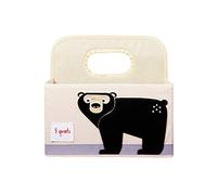 3 Sprouts Panier à langer pour bébé, panier de rangement pour chambre d'enfant, ours