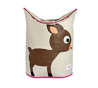 3 Sprouts - Panier A Linge Bébé - Panier à Linge Enfant, Panier Linge Sale Bébé, Panière à Linge Bébé - Idéal Pour Jouets et Vêtements - Panier de Rangement Enfant - Design Amusant et Pratique - Faon