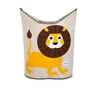 3 Sprouts - Panier A Linge Bébé - Panier à Linge Enfant, Panier Linge Sale Bébé, Panière à Linge Bébé - Idéal Pour Jouets et Vêtements - Panier de Rangement Enfant - Design Amusant et Pratique - Lion