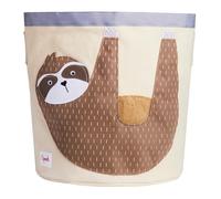 3 Sprouts Panier Rangement Enfant, Grand Panier de Rangement pour Jouets, Panier à Linge Bébé, Panier Enfant, Panier de Rangement Jouets, Grand Panier à Linge Enfant, Panier Jouet Enfant, Paresseux