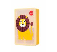 3 Sprouts Silicone Boite Repas Enfant - Lunch Box Enfant Isotherme - Boite a Lunch Enfant - Tupperware Enfant Repas - Boite Isotherme Enfant - Boite a Repas Enfant - Idéal pour École et Crèche - Lion