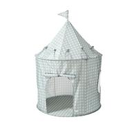 3 Sprouts - Tente de Jeu Enfant Intérieure et Extérieure, Cabane Enfant, Château, Maison de Jeu, Tentes de Jardin - Vichy Bleu