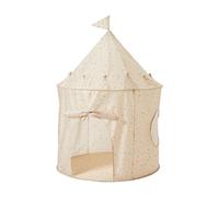 3 Sprouts, Tente de Jeu pour Enfants, en Polyester Recyclé, Idéale pour Jouer dans la Chambre et la Salle de Jeux, Couleur Amande, 100,1x100,1x134,6 cm