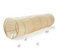 3 Sprouts - Tunnel de Jeu pour Enfant - Extérieur et Intérieur - Beige