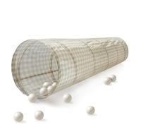 3 Sprouts - Tunnel de Jeu pour Enfant - Extérieur et Intérieur - Vichy Beige