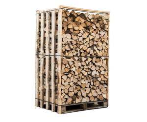 3 stères de Bois de Chauffage coupé/Fendu en 30 cm Box de 2,1m3 Bois Sec pour cheminée poêle Four Pizza ooni cuisinières Barbecue Weber Charbon et brasero.