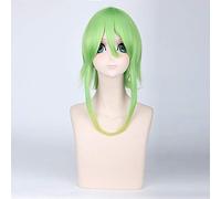 3 Styles perruques Vocaloid Gumi perruque Cosplay Costume femmes jaune-vert dégradé de longueur moyenne cheveux synthétiques Vocaloid Gumi Perucas DM018