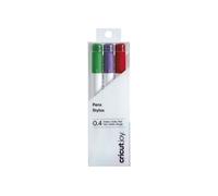 Cricut – Ensemble de broches Joy™ 0,4 mm – 3 pièces rouge, vert, violet