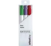 Cricut – Ensemble de broches Joy™ 0,4 mm – 3 pièces rouge, vert, violet