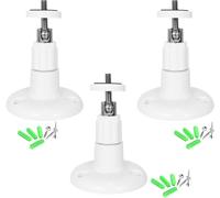 3 Support Arlo,Fixation Arlo, Fixation Murale Caméra,Metal Fixation Murale Pour Caméra De Sécurité Intelligente Arlo -support De Plafond Réglable Pour Support Arlo Et Autres Modèles Compatibles