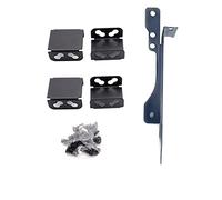 3 support de ventilateur de carte graphique vidéo PCI Slot Bracket + 20 + 4 connecteur à vis pour Cooler