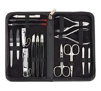 3 Swords Germany - kit manucure pédicure soin des ongles cuir veritable - qualité marque