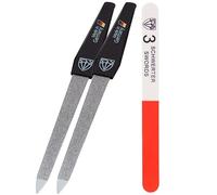 3 Swords Germany - Lime à ongles saphir (2 pcs.) manucure pédicure - qualité marque - Made in Germany