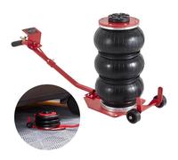 VEVOR Cric Pneumatique 3 tonnes Plage 140-450 mm Cric de Levage Pneumatique 0,8-1,0 MPa 3 Coussins d’Air Long Manche Levage Rapide Facile pour Réparation Entretien Voiture SUV Pickup Atelier Garage