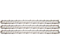 3 tallox Chaînes de tronçonneuses .325" 1,6 mm 68 maillons longueur de guide-chaîne 45 cm compatible avec Stihl Husqvarna Dolmar Makita et autres