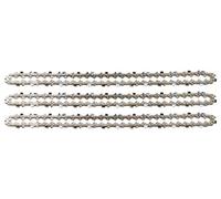 3 tallox Chaînes de tronçonneuses à gouges carrées 3/8" 1,6 mm 60 maillons longueur de guide-chaîne 40 cm compatible avec Stihl