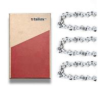 3 tallox Chaînes de tronçonneuses à gouges carrées .325" 1,6 mm 67 maillons longueur de guide-chaîne 40 cm compatible avec Stihl