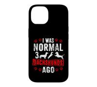 3 Teckels AGO Funny Wiener Dogs Doxie Pups Coque pour iPhone 14